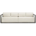 Sof¨¢ exterior Remsen 107, gris envejecido/oyster