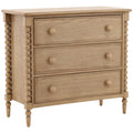 C¨®moda Marcellina de 3 cajones, natural