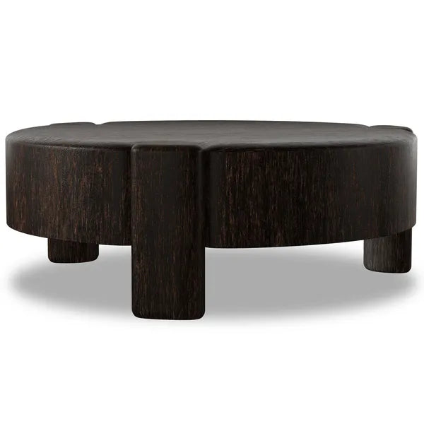 Mesa de centro Toman, ¨¦bano r¨²stico de Four Hands