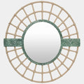 Espejo Bouclier, verde p¨¢tina (verdigris)
