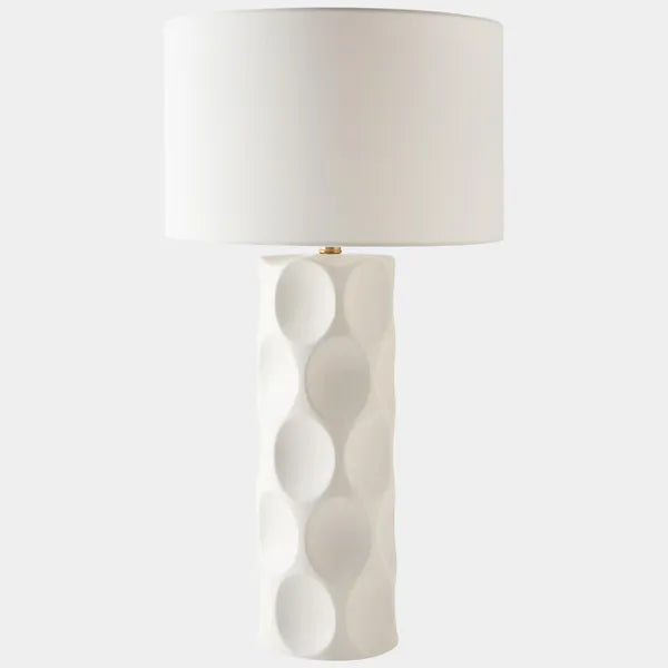 L¨¢mpara Scooped, blanca